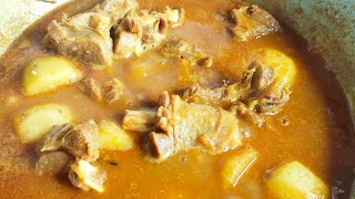 kitchen food blog is live Bengali style Mutton Curry Recipe [upl. by Linsk]