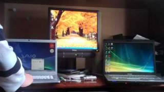 windows 7 vs windows vista vs windows xp logon test [upl. by Martelli627]