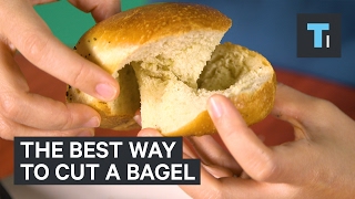 A mathematician explains the best way to cut a bagel [upl. by Moran227]