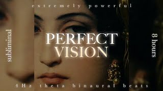 perfect eyesight crystal clear vision  OVERNIGHT SUBLIMINAL [upl. by Ashok599]