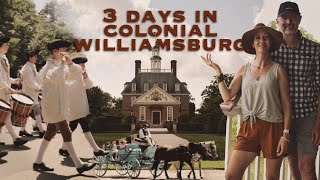 Exploring Colonial Williamsburg  First Time Visiting Williamsburg VA [upl. by Haizek546]