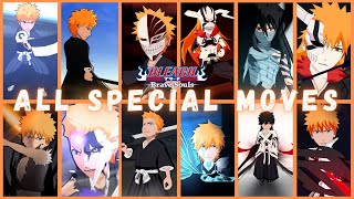 All Ichigo Kurosaki Special Moves Bleach Brave Souls [upl. by Fronia]