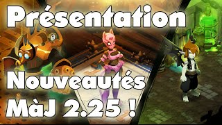 Dofus  Présentation MàJ 225  Nouveaux équipementspanoplies [upl. by Cire429]