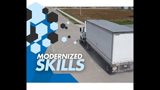 CDL Modernized Skills Test 2024 Forward Stop Backing amp Offset Maneuvers [upl. by Nnaesor]