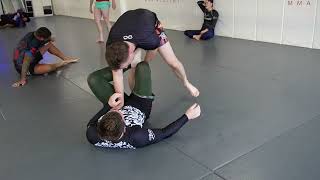 Anaconda choke focused roll w Chris for upcoming anaconda instructional [upl. by Griz]