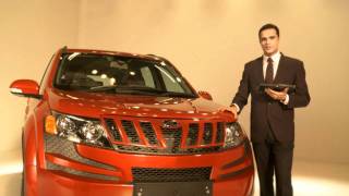 Mahindra XUV500  Static Bending Projection Headlamps with LED Parking Lights [upl. by Adaynek]