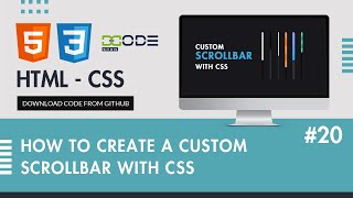 How To Style Scrollbars with CSS In 3 Simple Step  CSS Scrollbars [upl. by Ara]