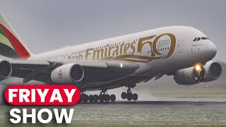 🔴 Manchester Airport Live  FriYAY Show [upl. by Eedyak]