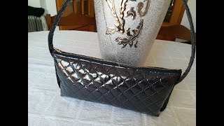 Coudre Un Sac en tissu MatelasséCouture Anaïs [upl. by Fortna]