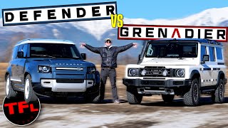 Should Land Rover Defender Be Worried by the Ineos Grenadier I Drive Both BacktoBack [upl. by Haorbed963]