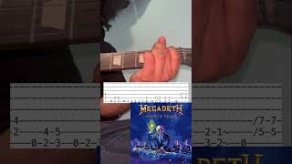 Tornado Of Souls Guitar Lesson amp Tabs  Megadeth megadeth thrashmetal [upl. by Son]