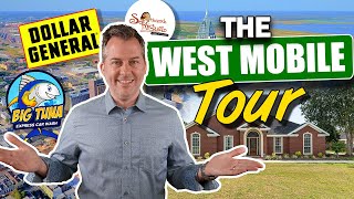 The West Mobile Alabama Tour With Jeff Jones a Mobile Alabama Real Estate Agent [upl. by Leirad443]