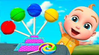 Lollipop Finger Family Song  Baby Finger Where Are You  PulkaCoco‬ Nursery Rhymes amp Kids Songs [upl. by Nerha965]