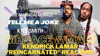 KENDRICK LAMAR  quotREINCARNATEDquot REACTION VIDEO FIRST LISTEN [upl. by Verneuil167]