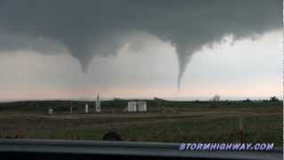 Oklahoma tornado outbreak April 14 2012 [upl. by Aurora822]