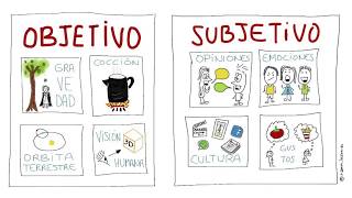 objetividad y subjetividad [upl. by Ecydnak]