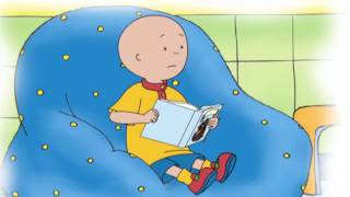 Caillou S04 E11  Caillou the Librarian  Caillou the Bookworm  Caillou the Storyteller [upl. by Ivz373]