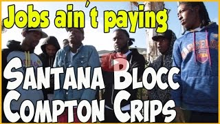 Santana Blocc Compton Crips on sports music as main path to success in Black community pt1of2 [upl. by Mckenna]