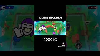 🔥 TRICKSHOT 🔥 MORTIS BRAWL STARS [upl. by Lenaj]