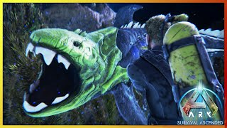 Epic Chase Dunkleosteus Taming Adventure in the Vast Ocean ARK Survival Ascended  Ep 50 [upl. by Ikilisav]