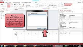requête dajout dans la table avec form et bouton Access [upl. by Elleval]