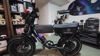 72v Ebike Nitrous Super Capacitor installed [upl. by Haimerej]