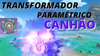 Transformador paramétrico usando o CANHÃO Eletro Genshin Impact [upl. by Hazaki]