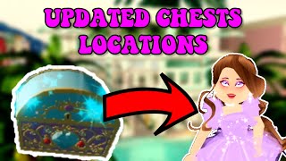 UPDATED Beach Realm ALL Chests Locations  Royale High Chests Locations [upl. by Poirer]