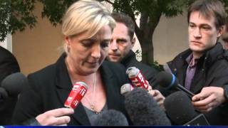 Marine Le Pen achève une journée mouvementée à Washington [upl. by Pool]