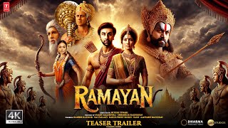 RAMAYANA  OFFICIAL TRAILER 2024  Ranbir Kapoor Sai Pallavi Sunny Deol Amitabh Rakul Concept [upl. by Sibyls393]