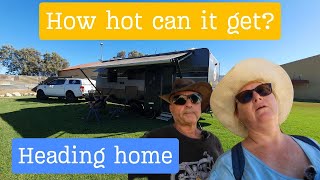 Travelling Australia in the Summertime  Greenough Western Australia  is it a heatwave [upl. by Balcer30]