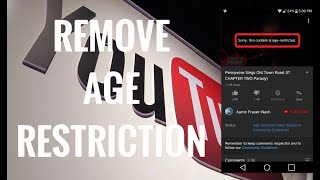 How To Remove Age Restriction On YouTube [upl. by Drofnas]