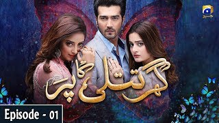 Ghar Titli Ka Par  Episode 1  Sanam Chaudhry  Shahzad Shaikh  Aiman Khan [upl. by Orozco]