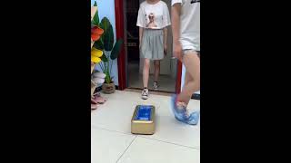 Automatic Shoe Cover Dispenser for Home Application [upl. by Warila]