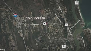 Man dies after pickup truck crashes on State Road 16 in St Johns County [upl. by Minsat120]