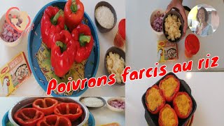 Comment Faire Des Poivrons Farcis Sans Viande [upl. by Anrym965]