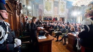 Consiglio di Stato il Presidente Mattarella alla cerimonia di inaugurazione dellAnno Giudiziario [upl. by Mor]