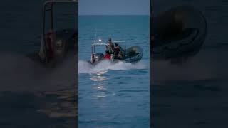 Tornado Boat from Denmark spotted at the Haulover Inlet kingofwavy [upl. by Enilrem]