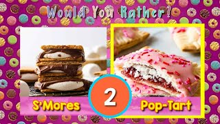 Would you Rather 🍩 Sweets Edition  Desserts  Kids Movement Activity  PhonicsMan Fitness [upl. by Anawit]