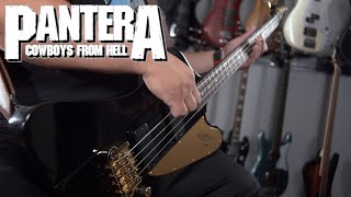 BASS COVER Pantera  Primal Concrete Sledge [upl. by Francyne]