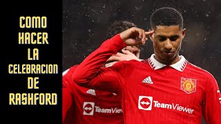 COMO HACER LA CELEBRACION DE RASHFORD EN EA FC 24 [upl. by Zara]