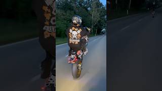 EXC 300 raw🔥exc300 biker exc ktm bikelife motorcycle vibes bike lifestyle wheelie [upl. by Atirihs]