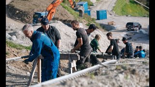 Bautagebuch Galtbergbahn Teil 4 Seilspleiß [upl. by Enomis]