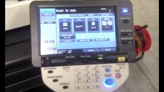 How To Get The Meter Readings From An Olivetti MF220280360 MFD [upl. by Attiuqihc]