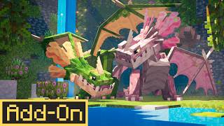 DRAGONS AddOn  OFFICIAL TRAILER  Minecraft Marketplace [upl. by Sairahcaz872]