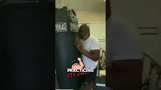 Mike Tyson training at 57 years boxing ripmuhammadali boxingvideo [upl. by Lorenz]