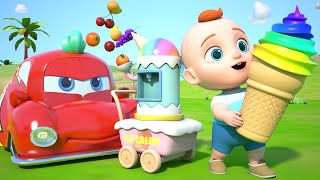 Ice cream Song  Lolo Nursery Rhymes amp Baby Songs [upl. by Ameg]