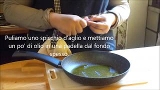 Videoricetta Risotto Crema di Scampi e Spigola al Forno [upl. by Lashoh]