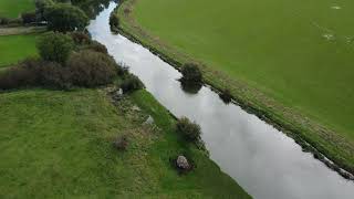 Fotheringhay Castle Church of St Mary and All Saints Drone Clip 101024 [upl. by Jit]