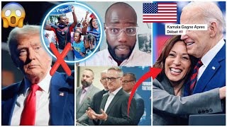 USA🇺🇲 présidentielle 2024 Trump a perdu 😭des sondages serrés entre Trump et Harris [upl. by Millie]